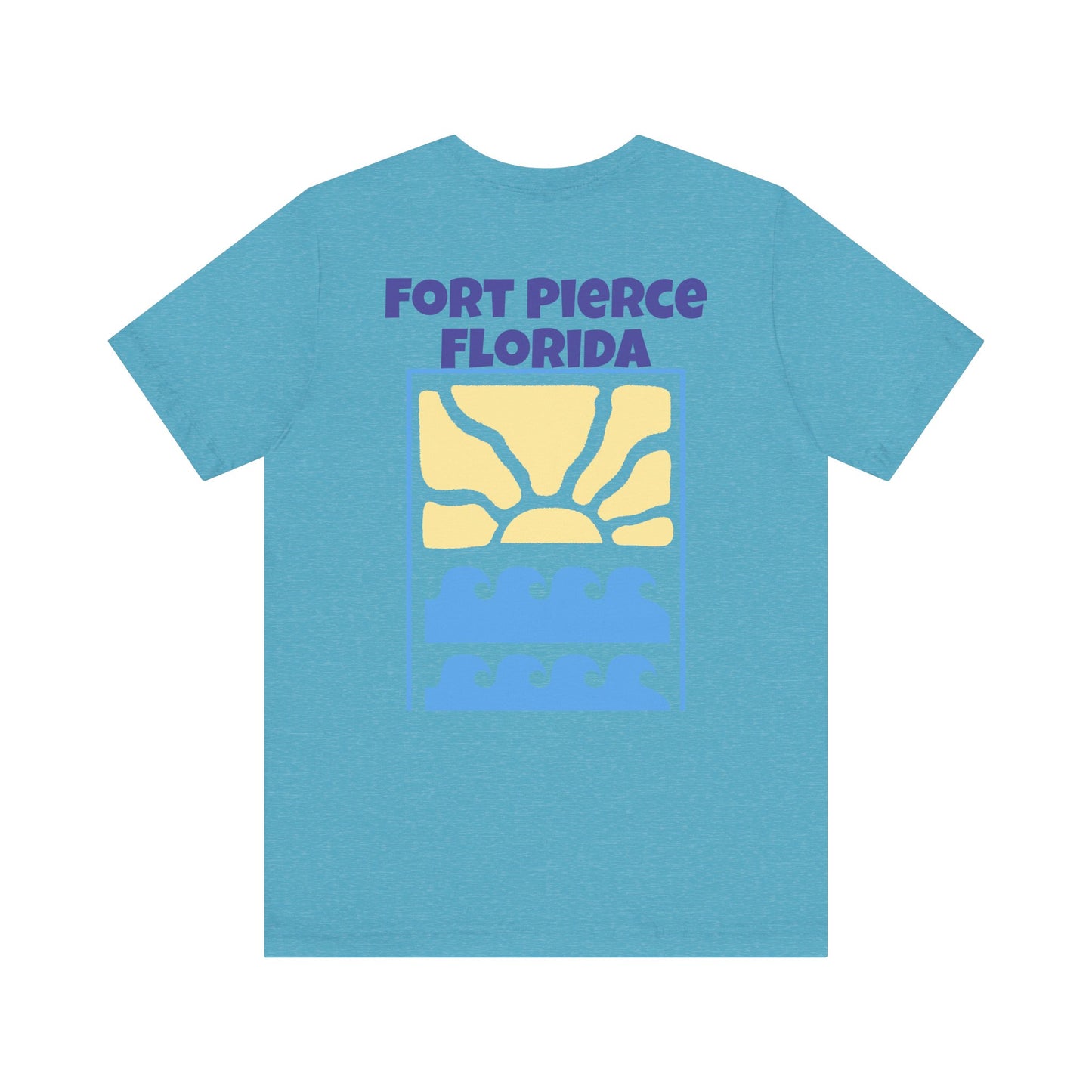 Fort Pierce Florida Graphic Tee - Unisex Jersey T-Shirt