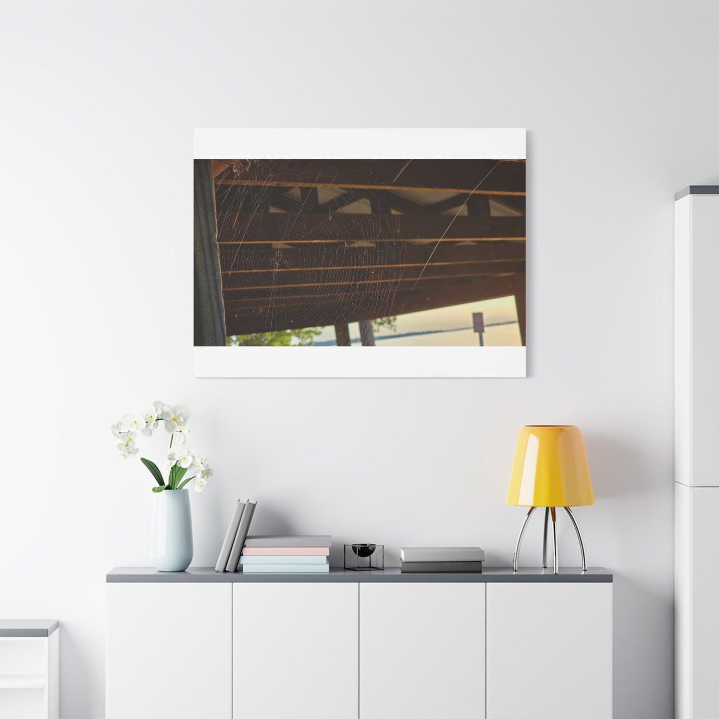 Nature's Golden Lacework