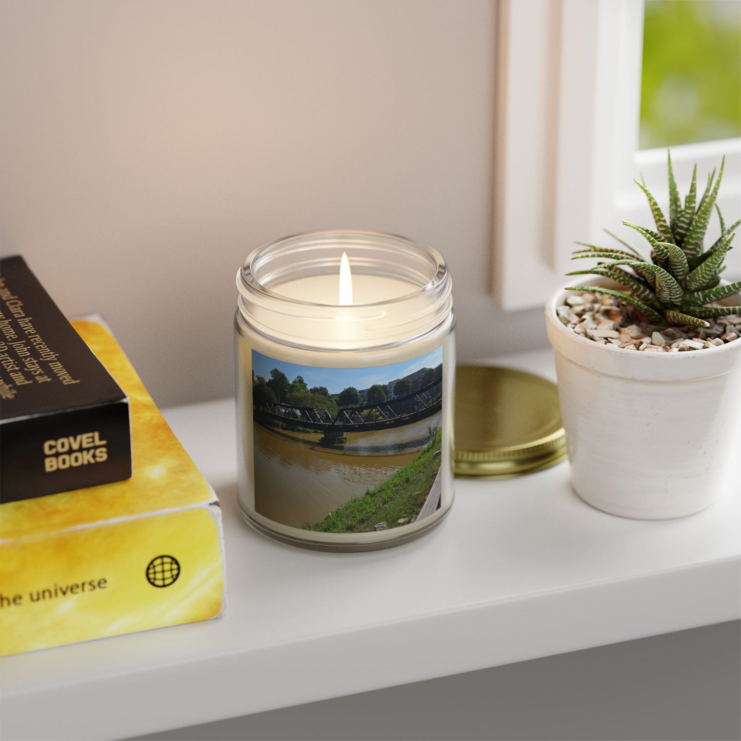 Coconut Apricot Scented Candles - Bridge to Relaxation