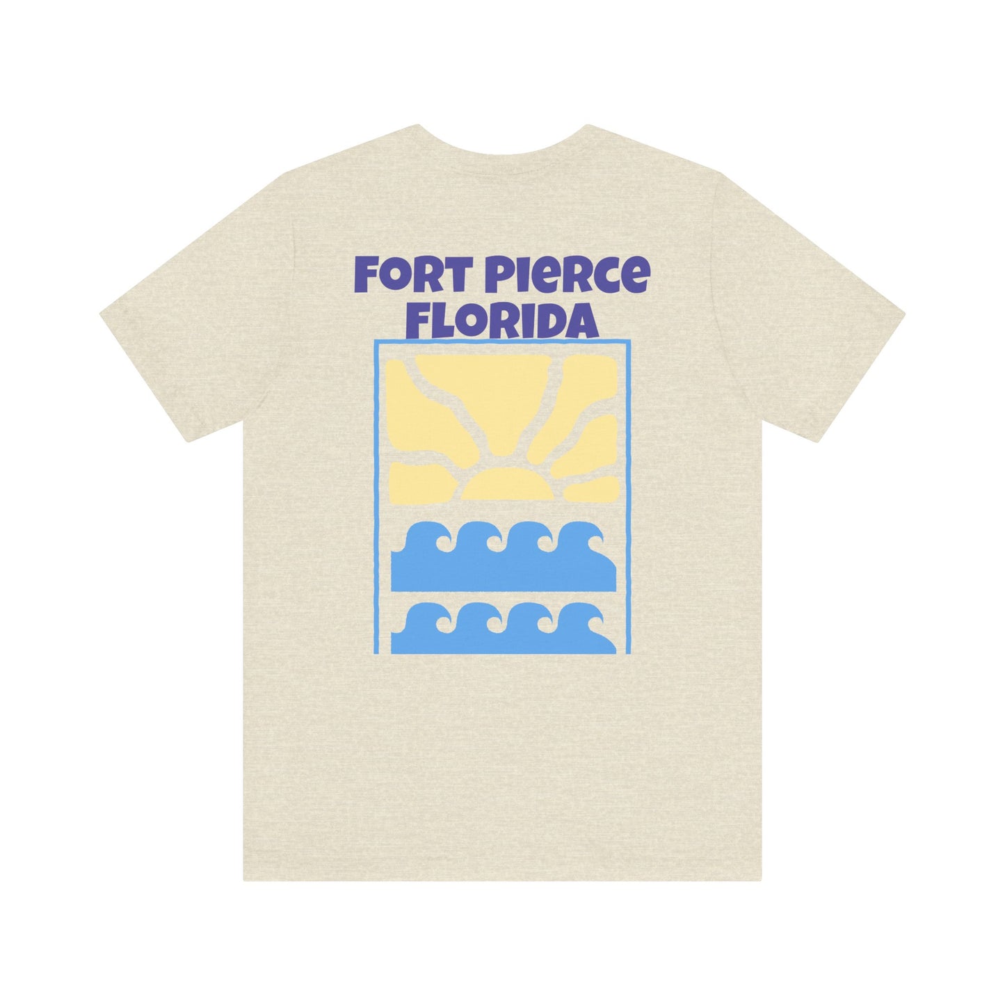 Fort Pierce Florida Graphic Tee - Unisex Jersey T-Shirt