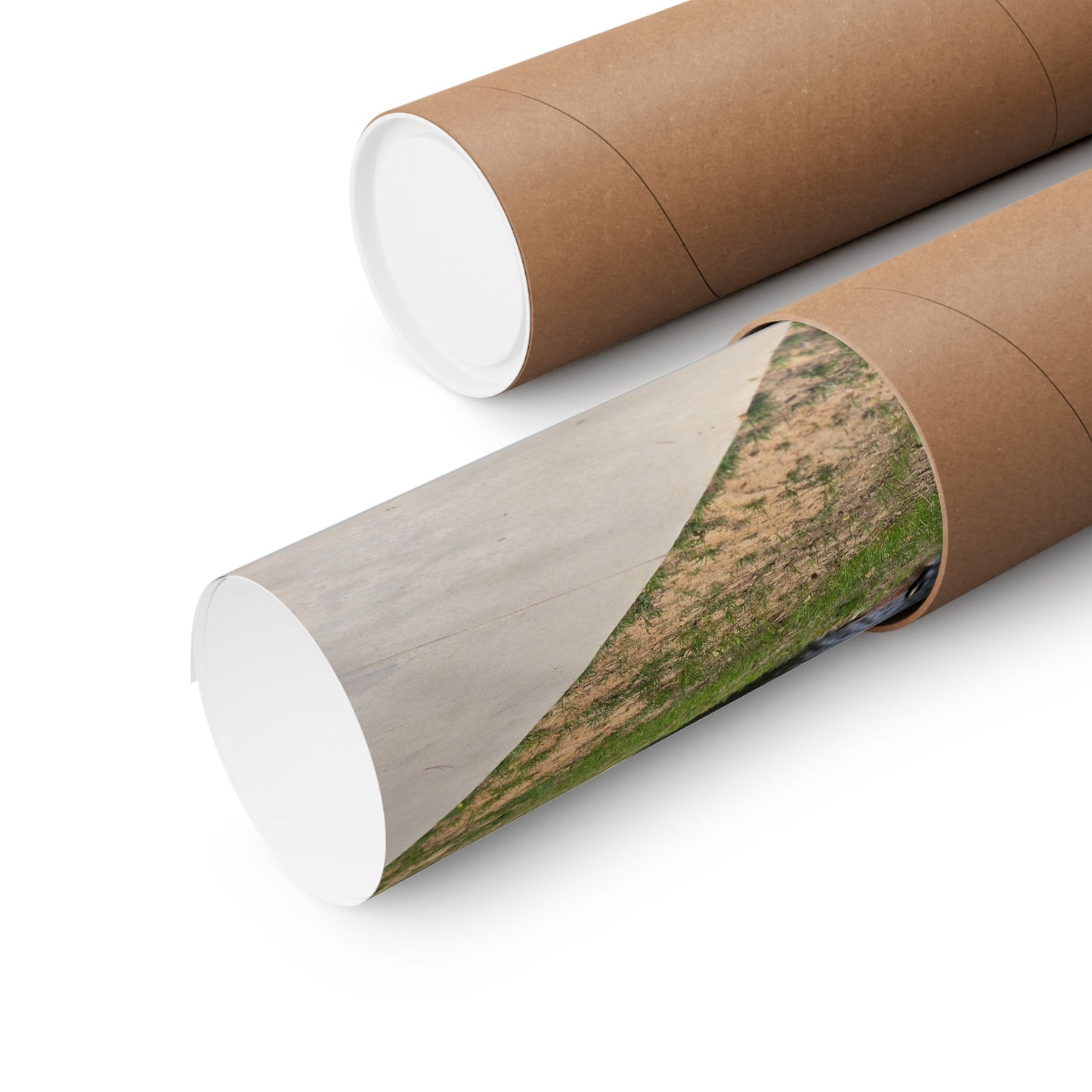 Inspirational Duck Matte Vertical Poster - "I'm Learning to Enjoy Me"