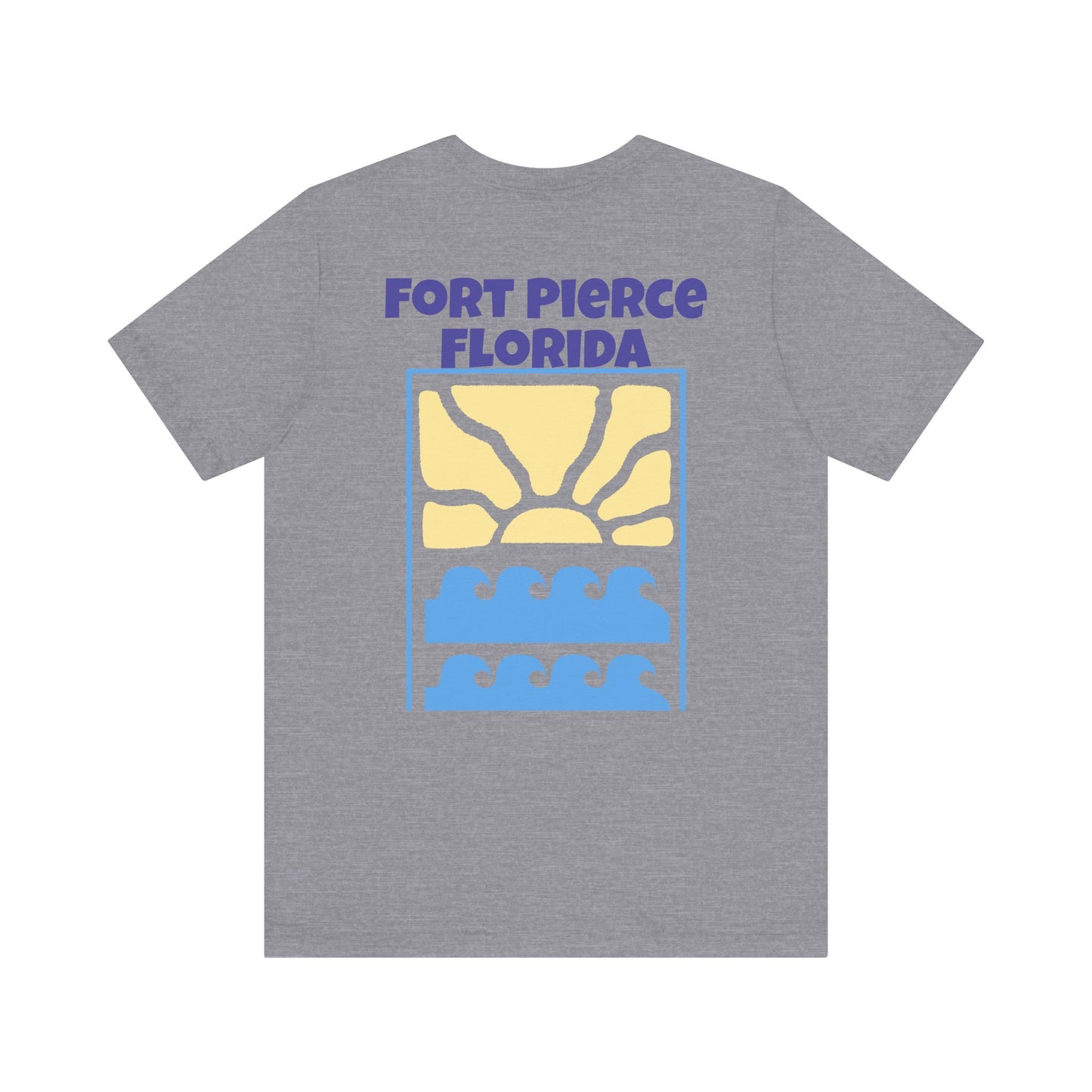 Fort Pierce Florida Graphic Tee - Unisex Jersey T-Shirt