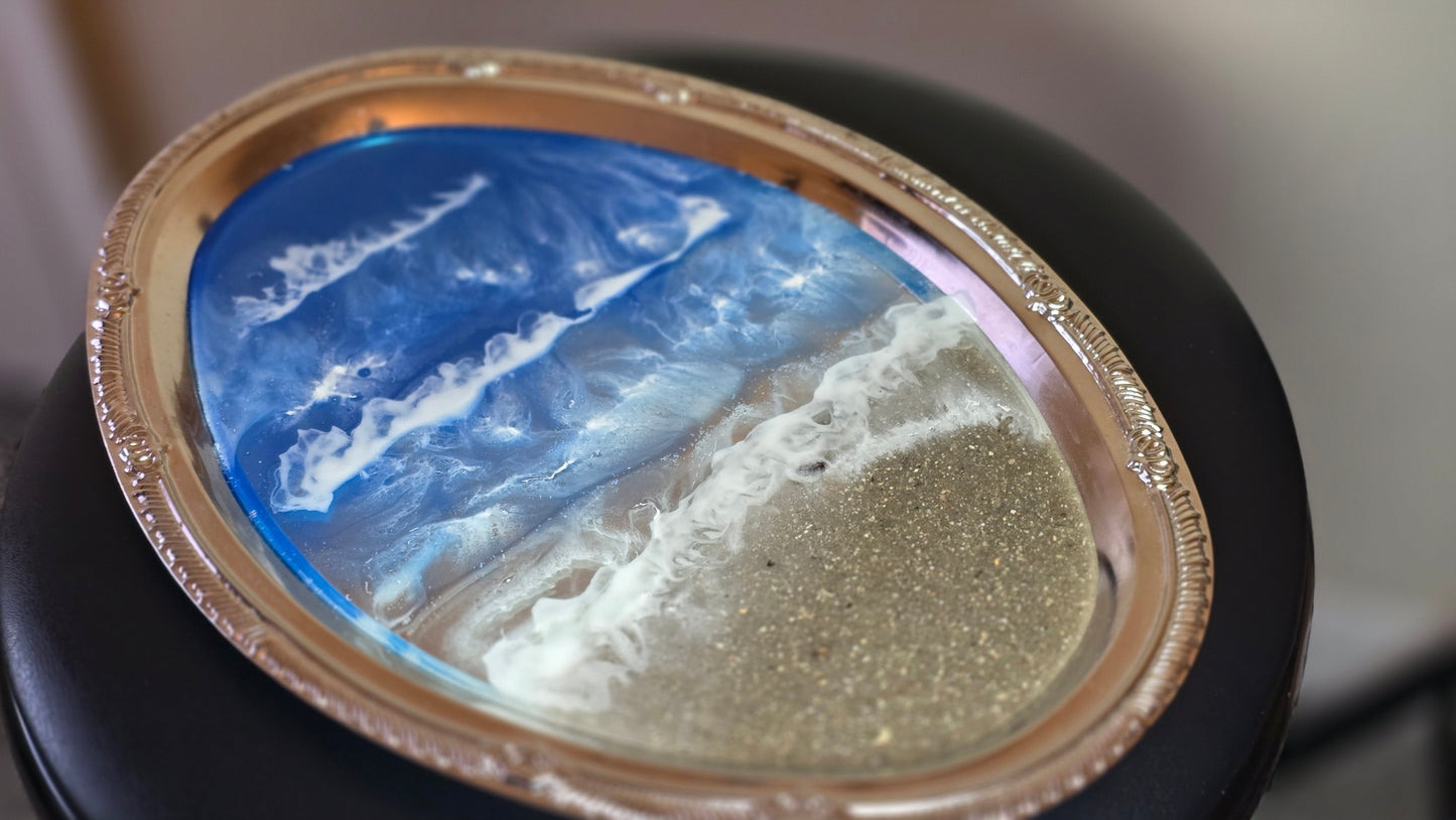 Coastal Florida Beach Plate