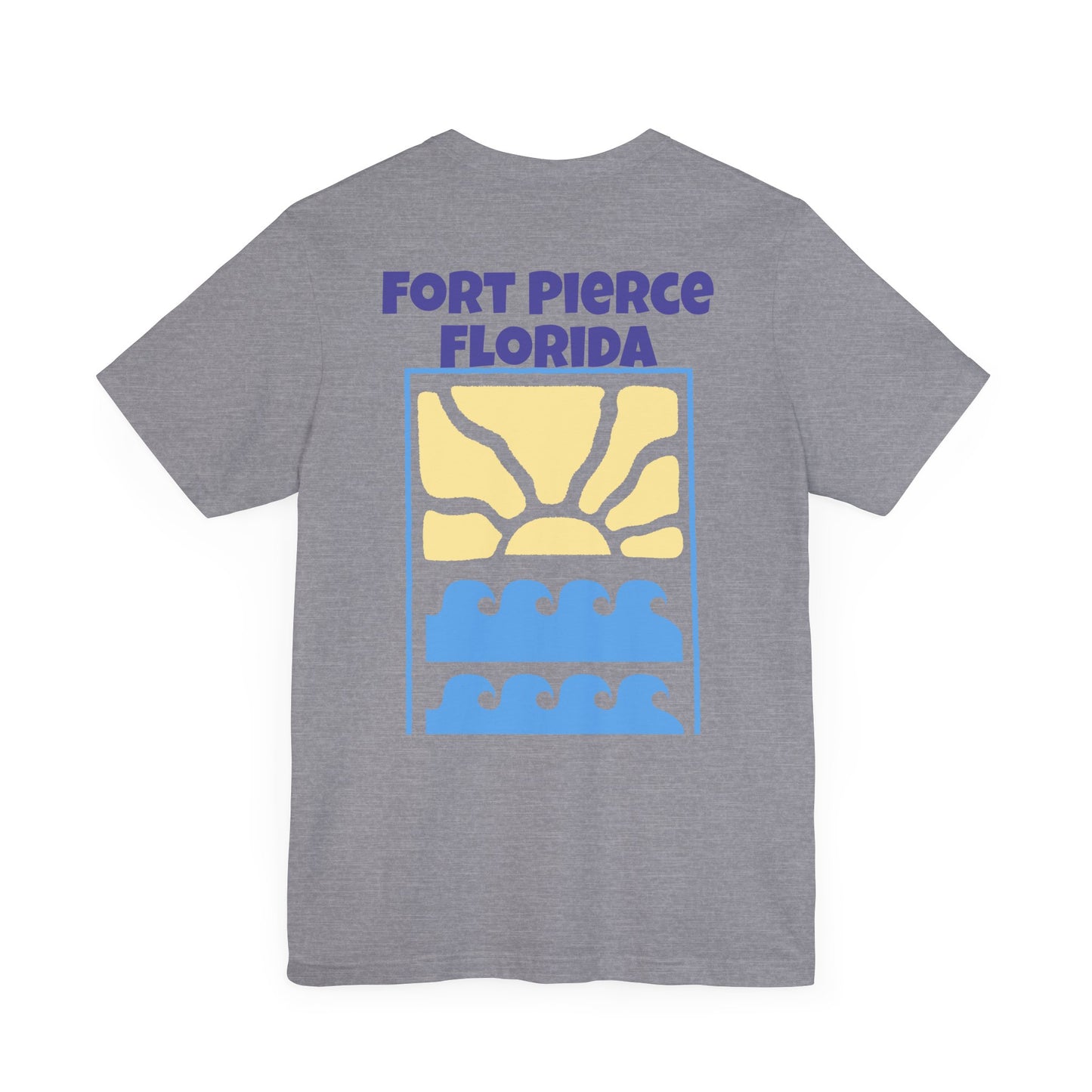 Fort Pierce Florida Graphic Tee - Unisex Jersey T-Shirt