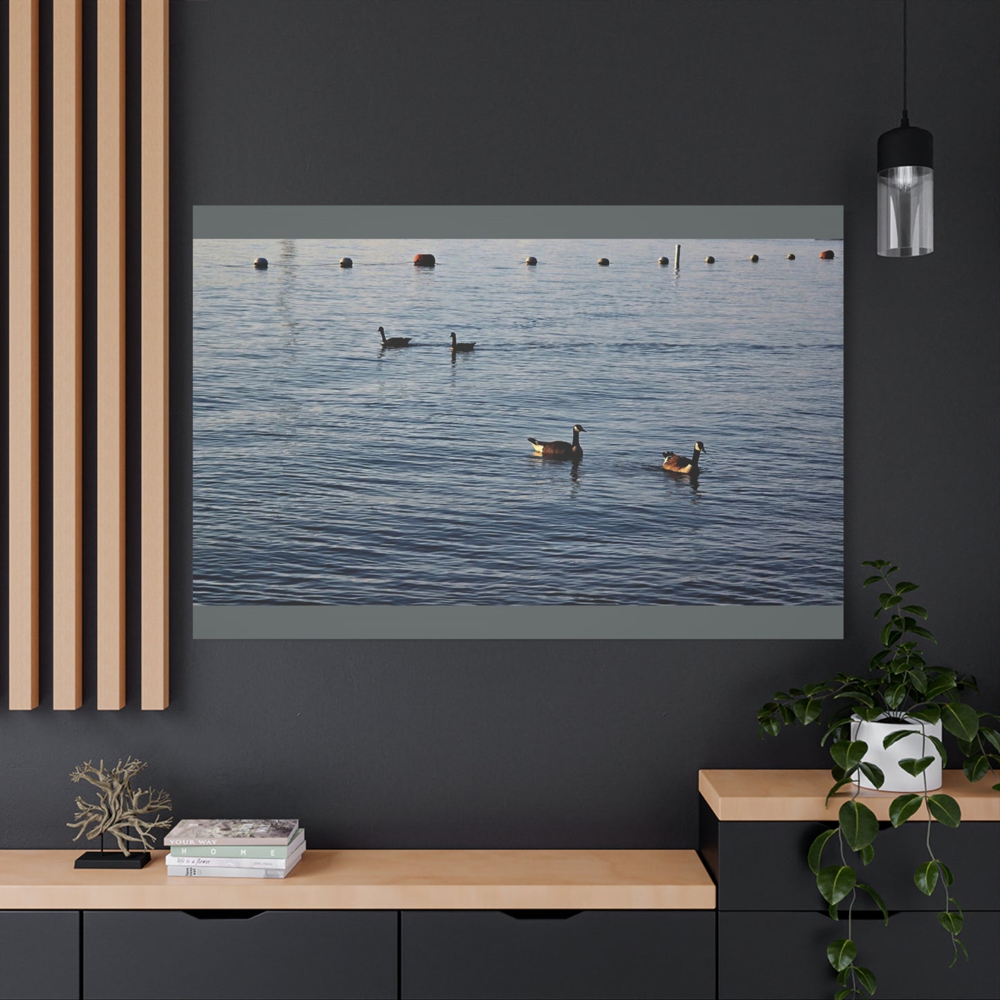 Geese at Peace Home Décor