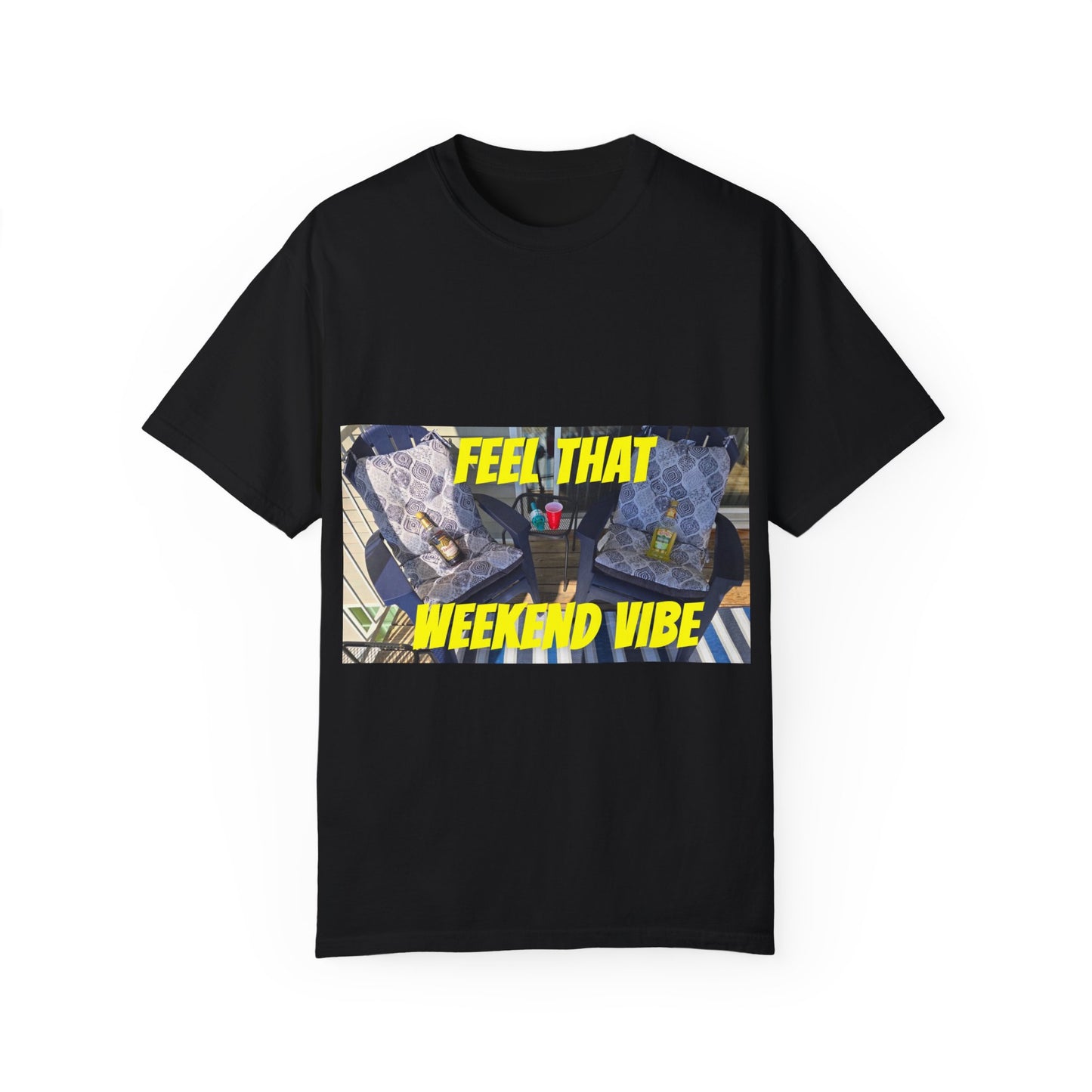 Don't Wait for Friday: Get Your Weekend Vibe Tee Today!