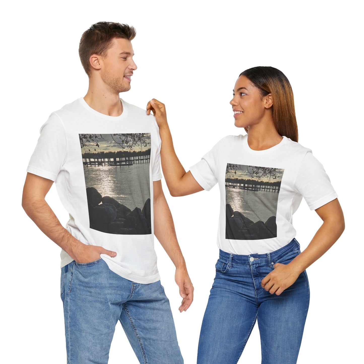 Fort Pierce Florida Graphic Tee - Unisex Jersey T-Shirt