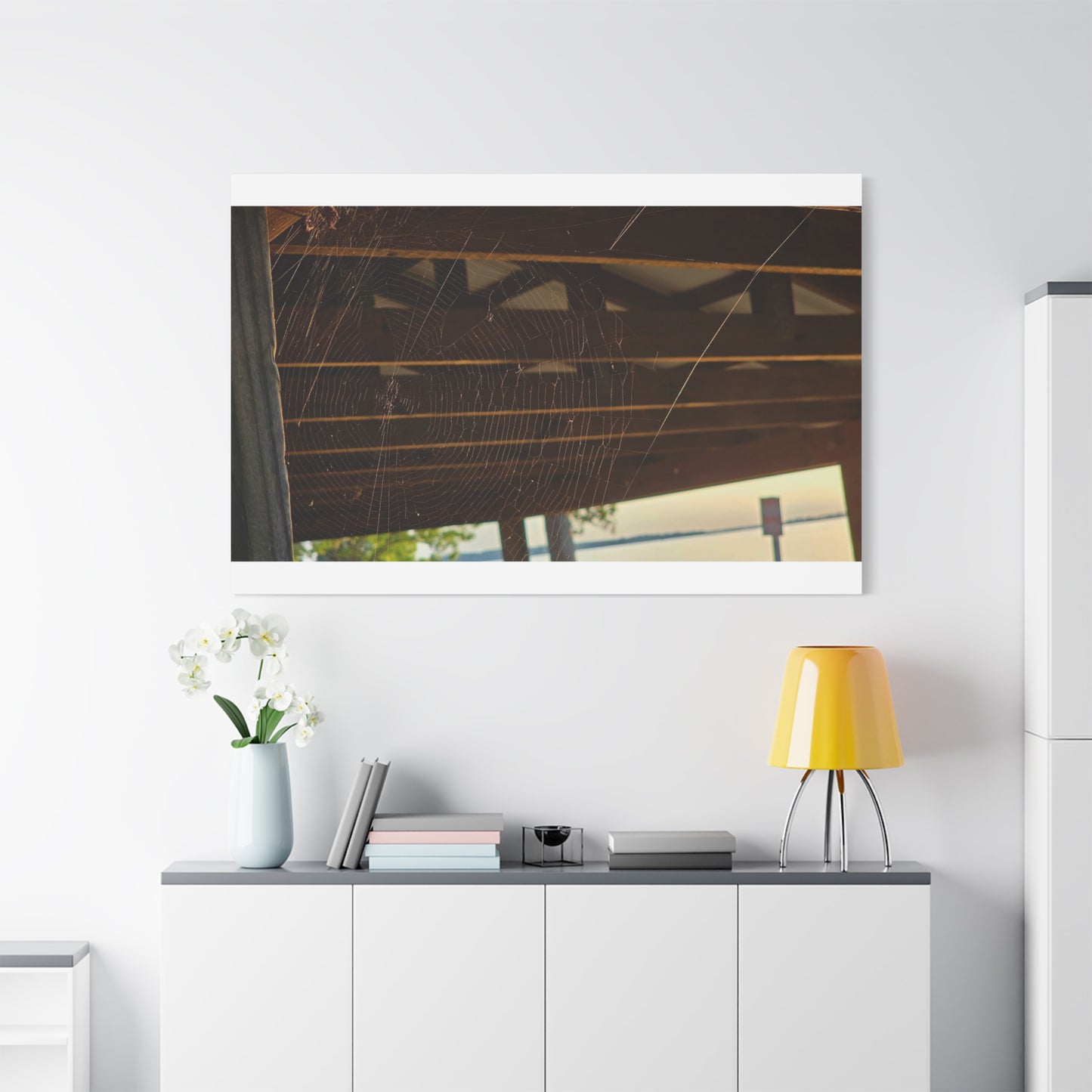 Nature's Golden Lacework