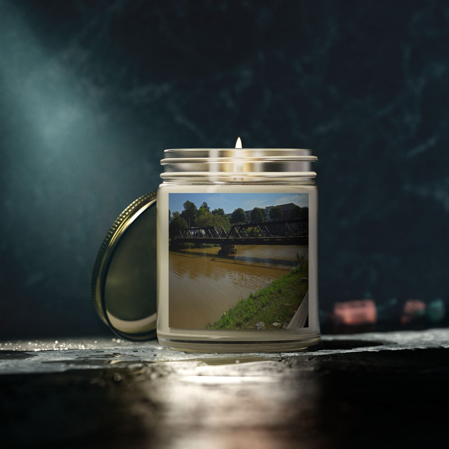 Coconut Apricot Scented Candles - Bridge to Relaxation