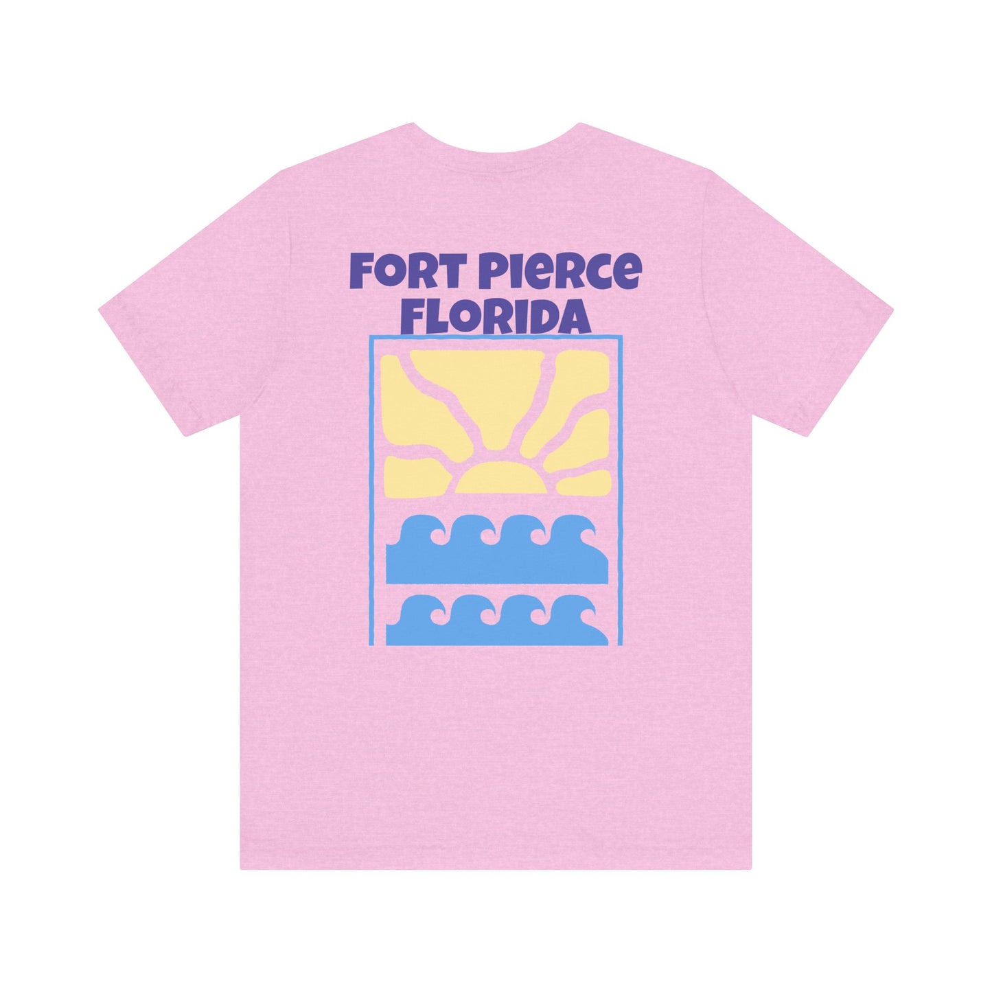 Fort Pierce Florida Graphic Tee - Unisex Jersey T-Shirt
