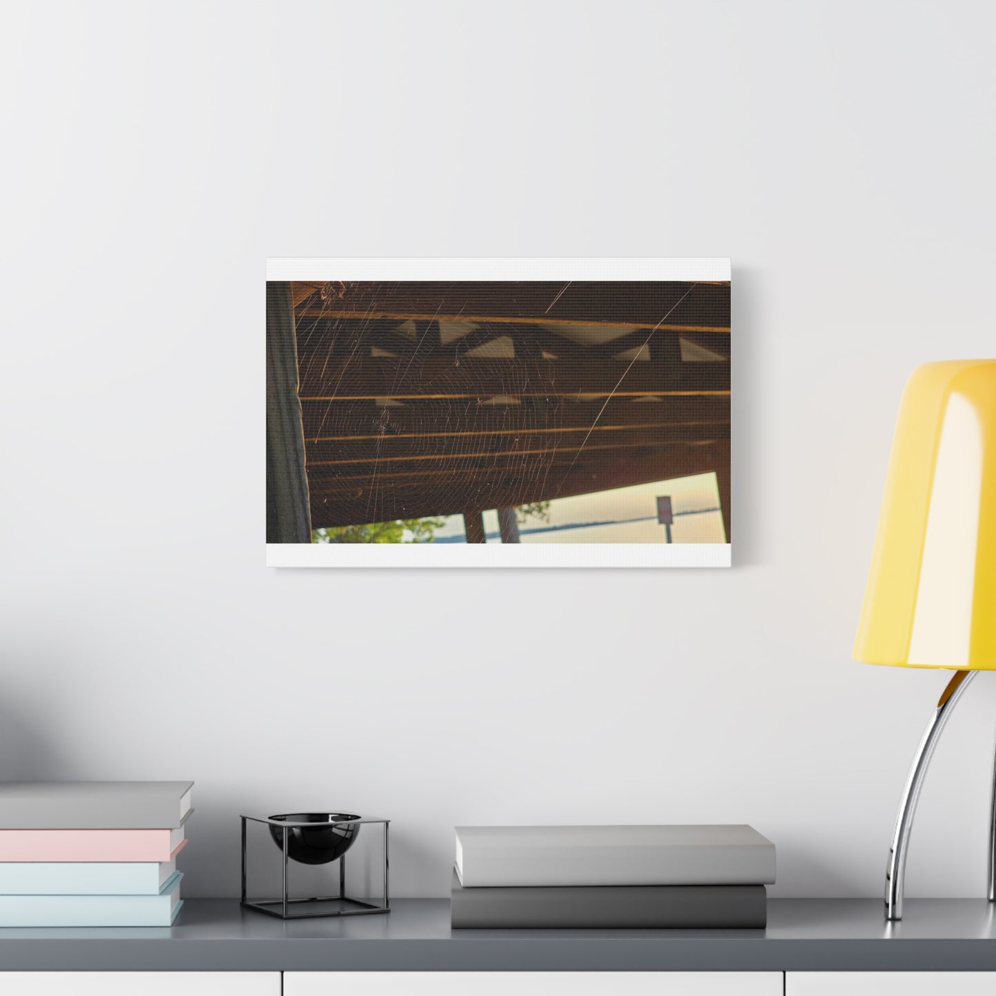 Nature's Golden Lacework