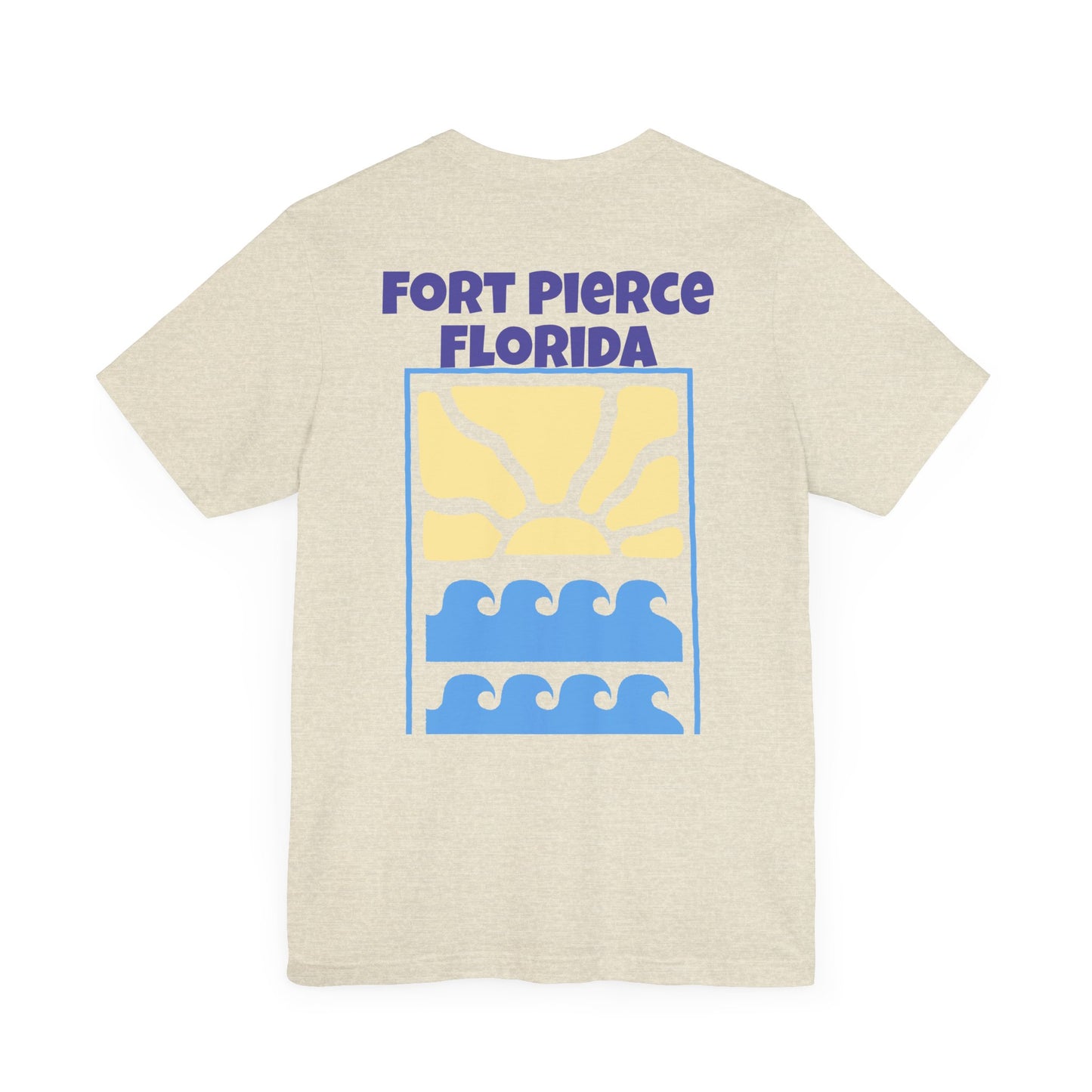 Fort Pierce Florida Graphic Tee - Unisex Jersey T-Shirt