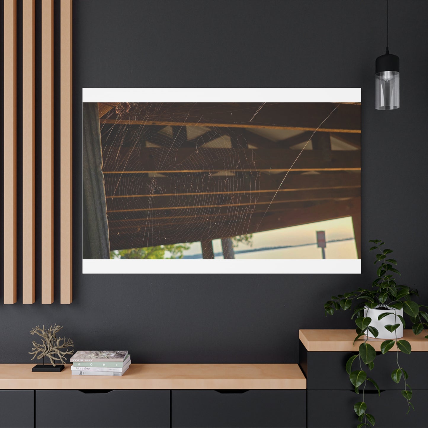 Nature's Golden Lacework