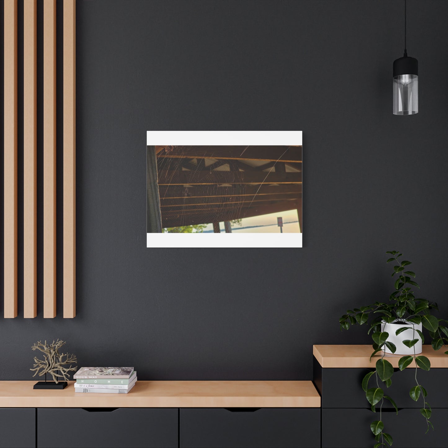 Nature's Golden Lacework