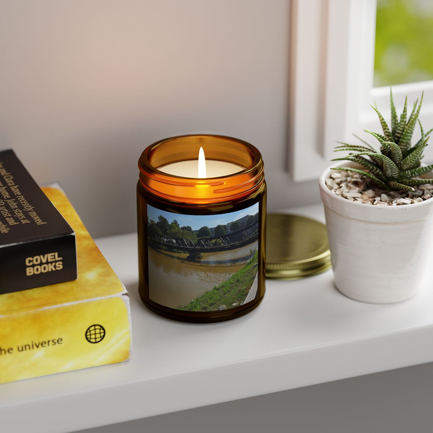 Coconut Apricot Scented Candles - Bridge to Relaxation