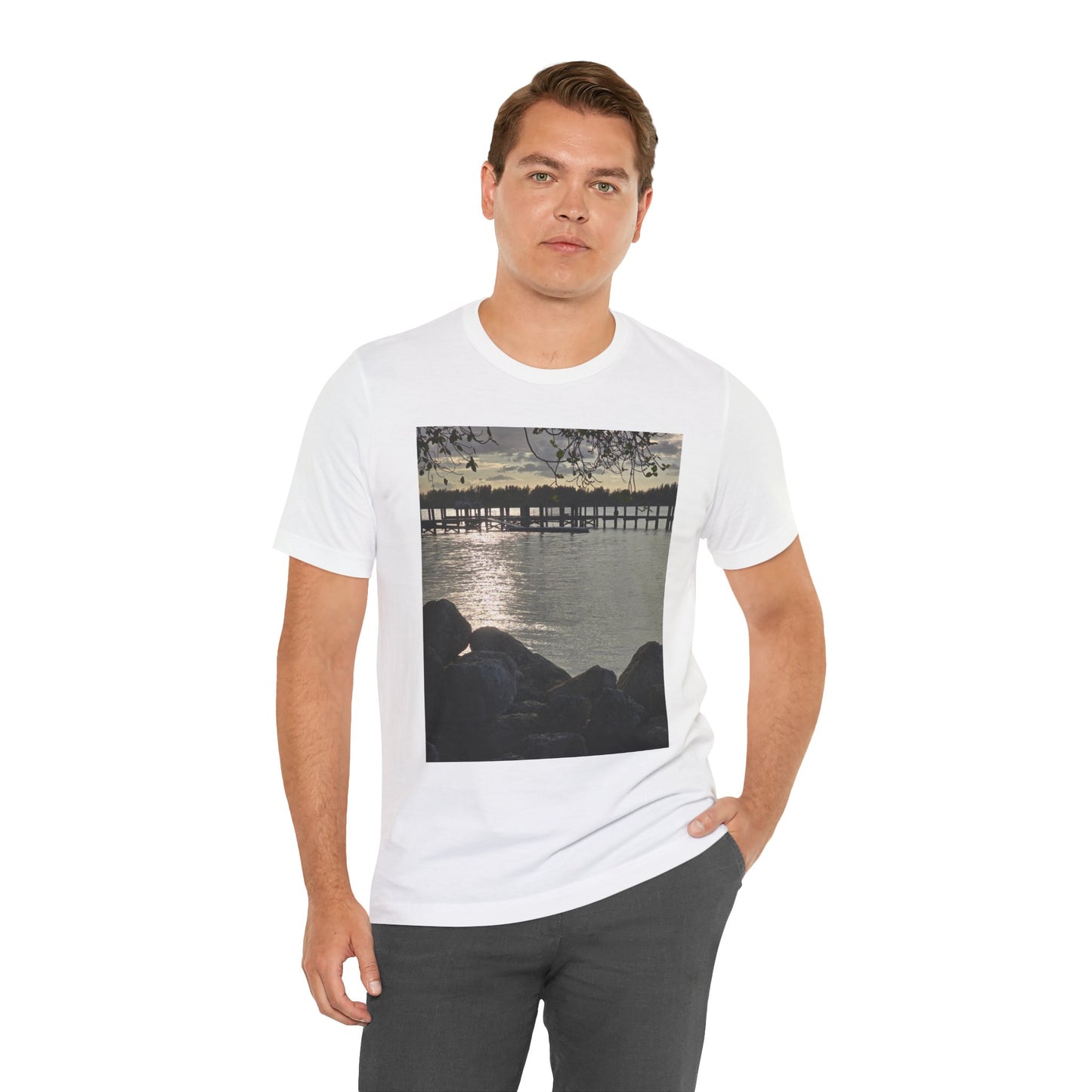 Fort Pierce Florida Graphic Tee - Unisex Jersey T-Shirt