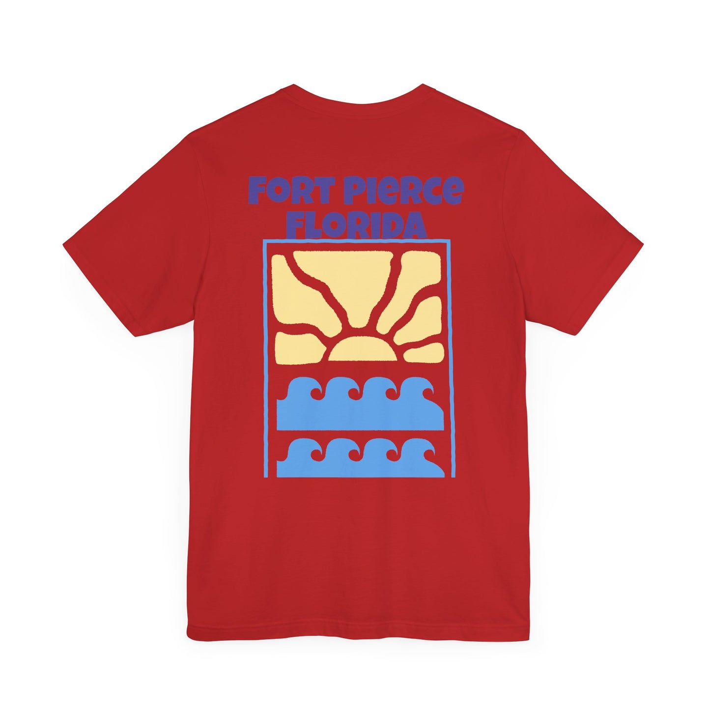 Fort Pierce Florida Graphic Tee - Unisex Jersey T-Shirt