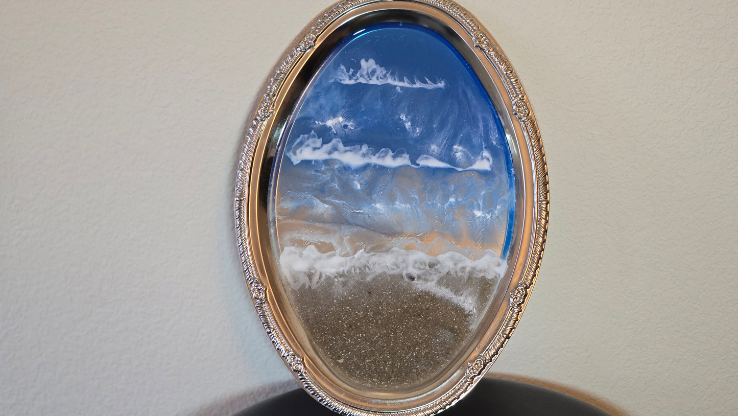 Coastal Florida Beach Plate