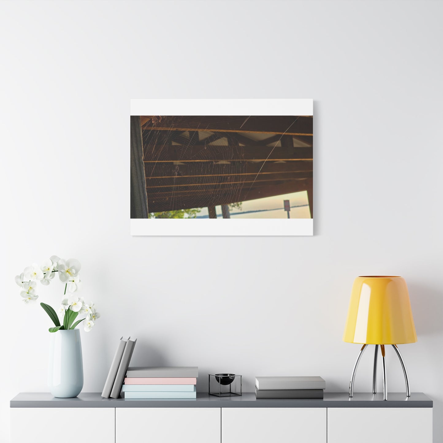 Nature's Golden Lacework