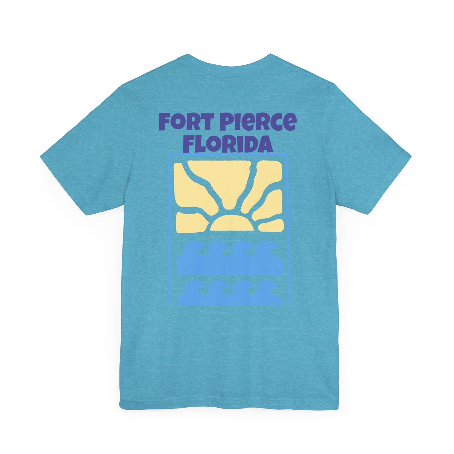Fort Pierce Florida Graphic Tee - Unisex Jersey T-Shirt