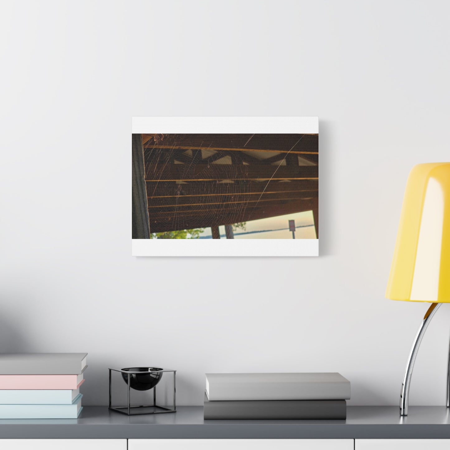 Nature's Golden Lacework