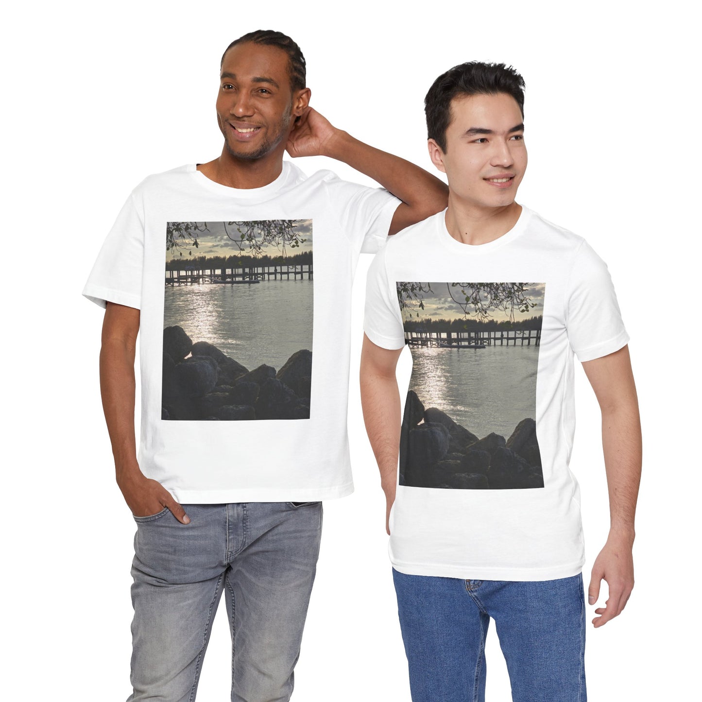 Fort Pierce Florida Graphic Tee - Unisex Jersey T-Shirt