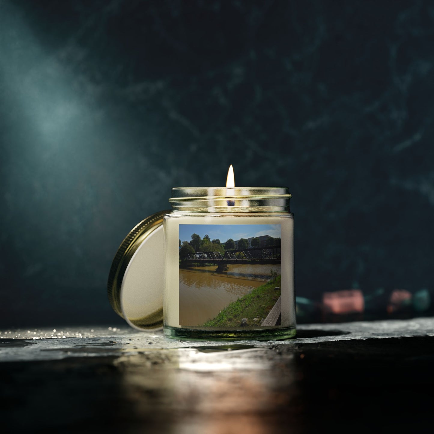 Coconut Apricot Scented Candles - Bridge to Relaxation