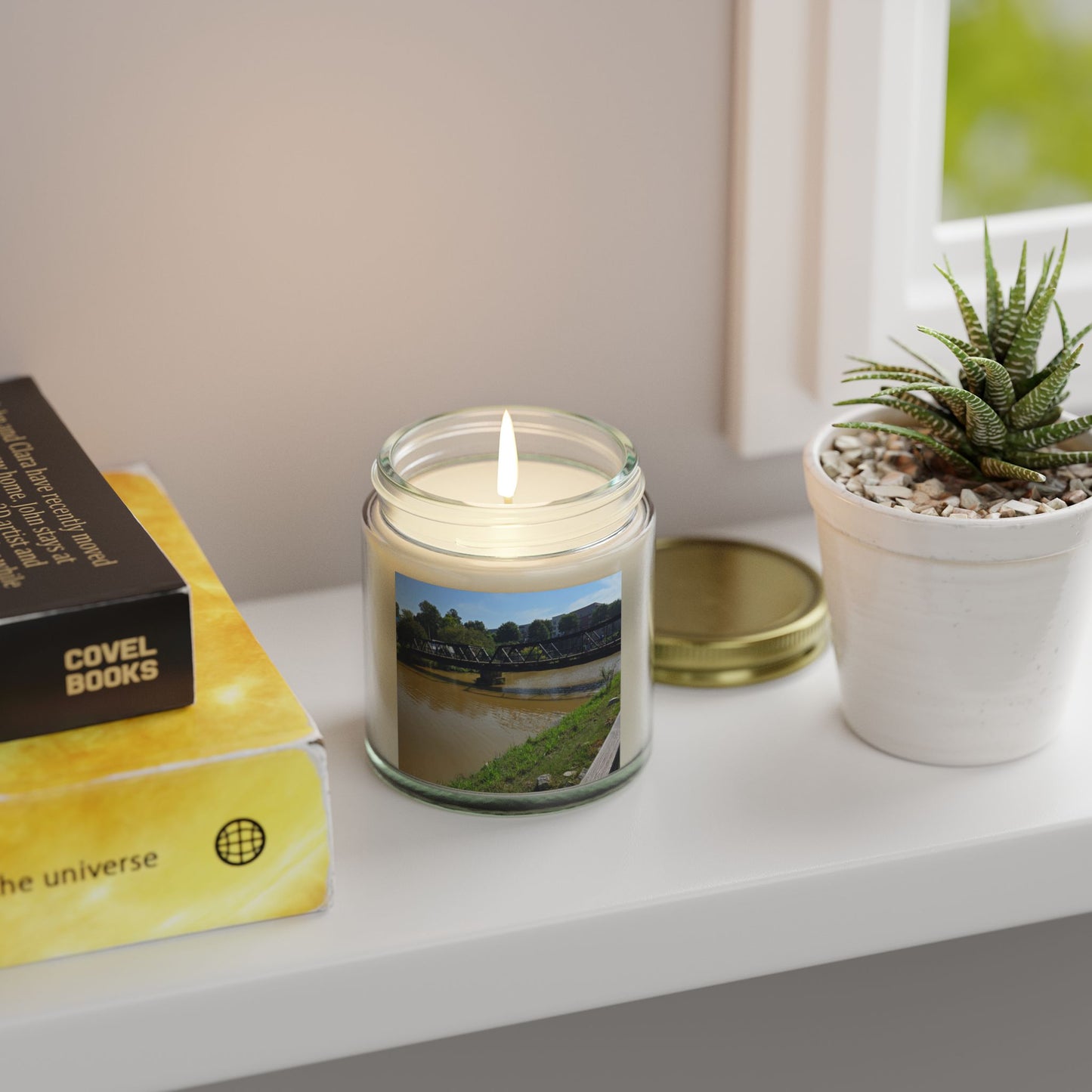 Coconut Apricot Scented Candles - Bridge to Relaxation