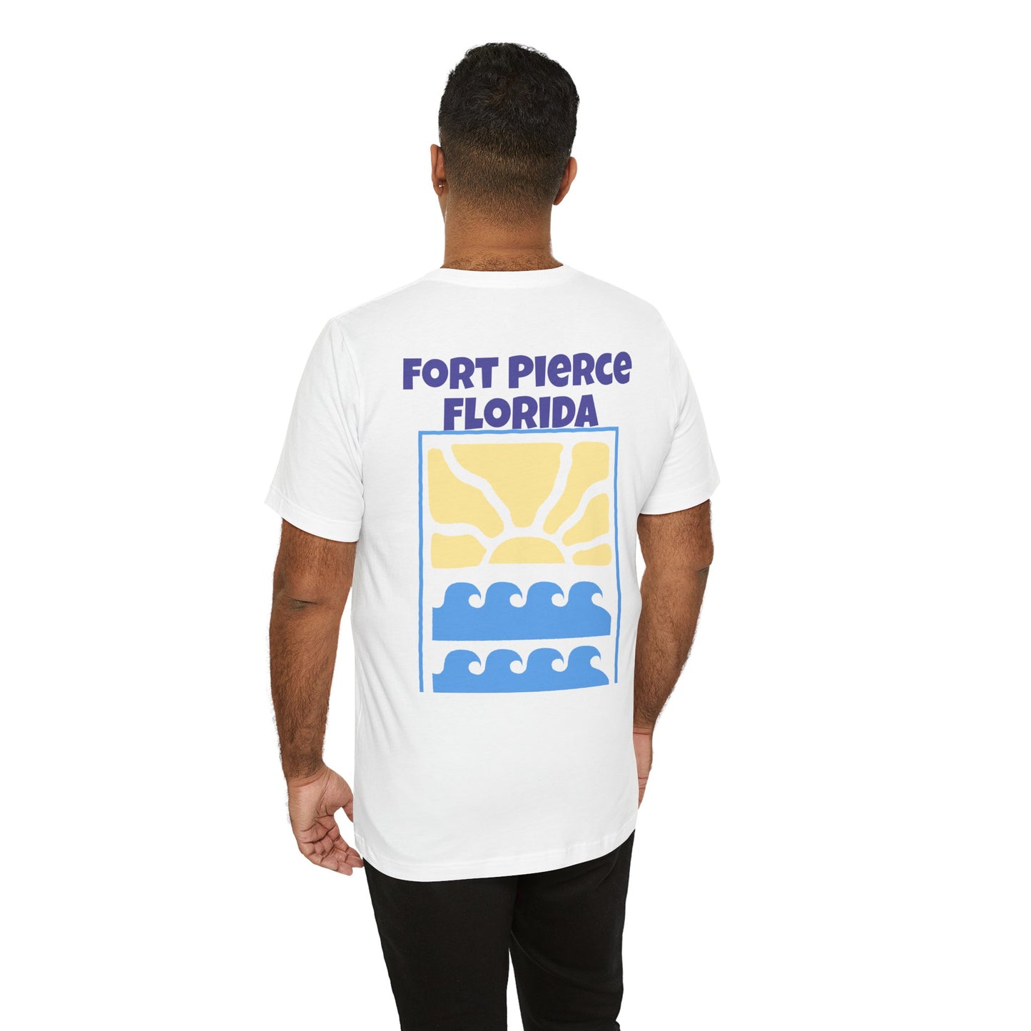 Fort Pierce Florida Graphic Tee - Unisex Jersey T-Shirt